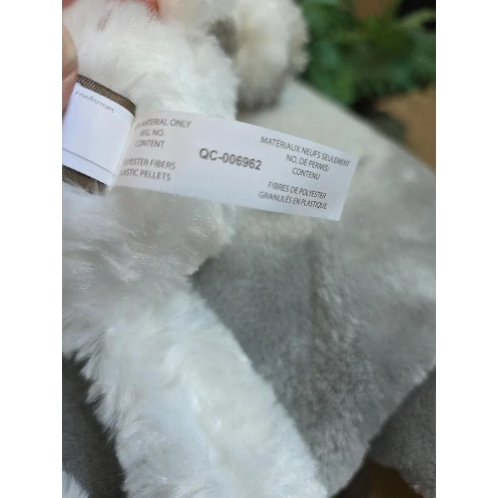 Demdaco Plush Teddy Bear Lift The Spirit Plush White Bear With Cross & Wings
